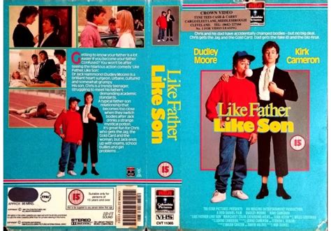 Like Father Like Son 1987 On Rcacolumbia Pictures United Kingdom