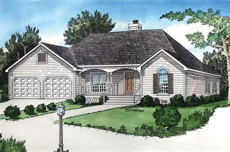 Hixonhill Country Home Ranch Style Floor Plans House Plans