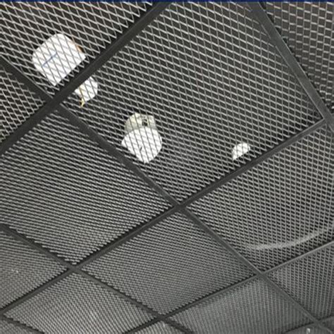 Grid systems, • flexible size. China Expanded Metal Ceiling Panel Metal Mesh Ceiling ...
