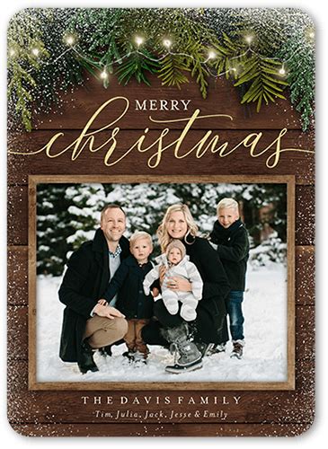 From cards to puzzles,canvas to ornaments, bring your creative ideas to life with completely personalized photo items. ShutterFly 5" x 7" Personalized Photo Christmas Cards ...
