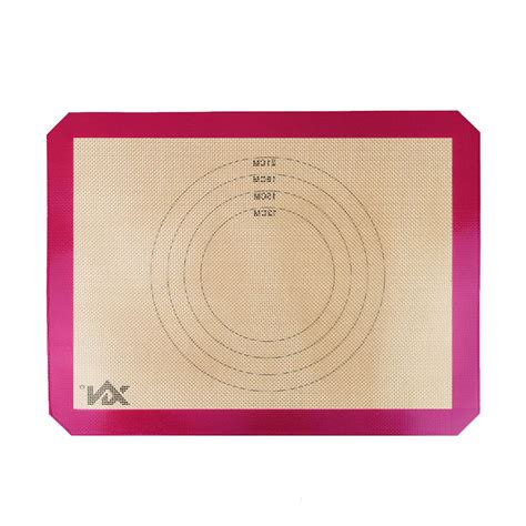 hot sales large silicone pastry mat extra thick non stick baking mat with measurement fondant