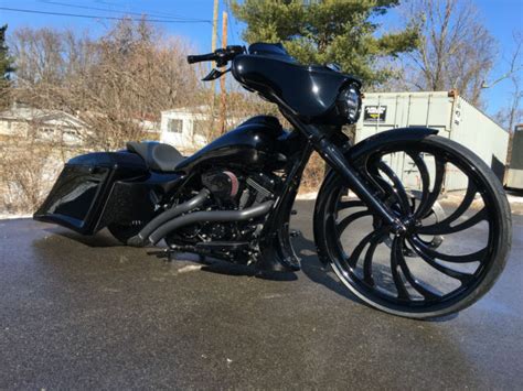 Custom black ops spaz passenger peg set. 2010 HARLEY DAVIDSON 30" ALL BLACK BAGGER STREET GLIDE ...