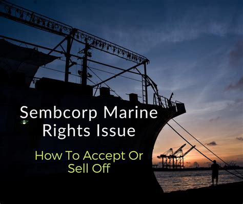 It was a subsidiary of sembcorp until 2020, when the companies demerged following sembcorp marine's poor financial performance. Sembcorp Marine Rights Issue: How To Accept Or Sell Off ...