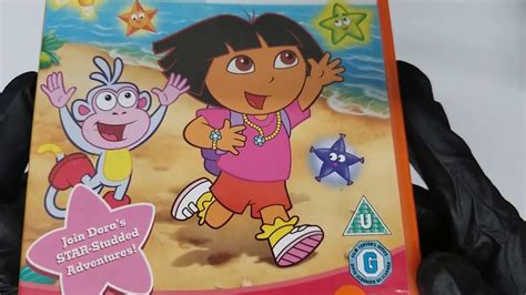 Dora The Explorer Catch The Stars Dvd Cover Cd Artwork Hd Unboxing