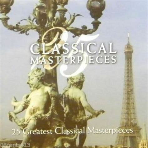 25 Greatest Classical Masterpieces Volume 2 Platinum Disc Cd Strauss And Bach Ebay