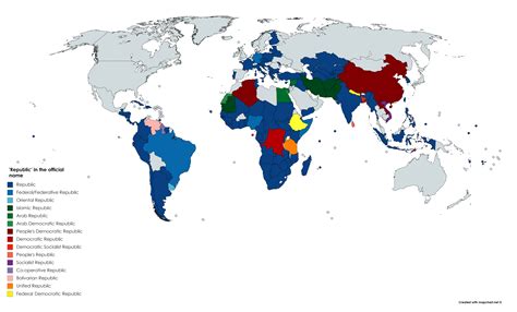 Countries With Republic In Their Official Source List Of Sovereign