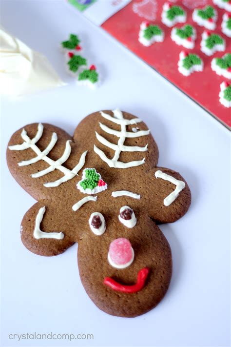 Easiest Ever Reindeer Cookies Recipe Christmas Reindeer Cookies