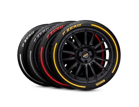 Pirelli P Zero Tires Deliver Colorful Custom Style And App Driven