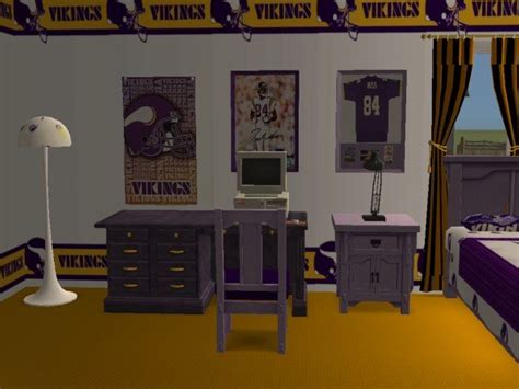 An amount below 100 means viking is cheaper than the us a cost of living index above 100 means viking, minnesota is more expensive. Mod The Sims - Minnesota Vikings Bedroom and Livingroom ...