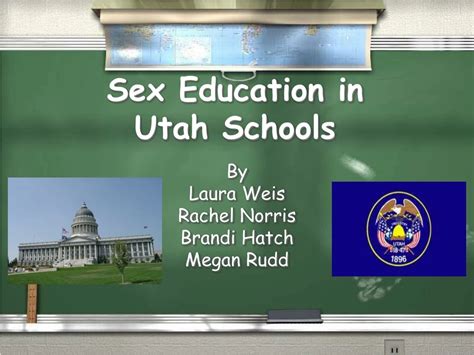 Ppt Sex Education In Utah Schools Powerpoint Presentation Free Download Id18613