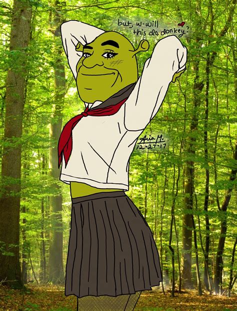 Shrek Memes Shrek Anime Fall Arts And Crafts