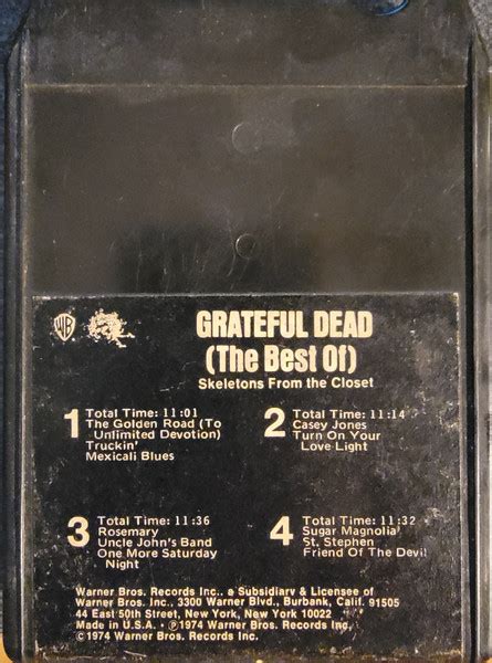 The Grateful Dead Grateful Dead The Best Of The Skeletons From The