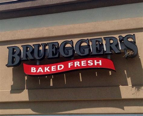 Brueggers Bagel Bakery Shop Sign Logo Restaurant Pics By M Flickr