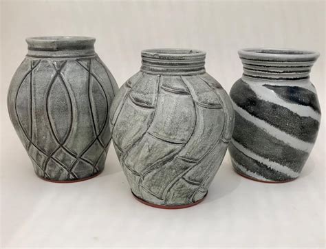 Shades Of Gray These Vases And Many More Are Available In My Etsy Shop
