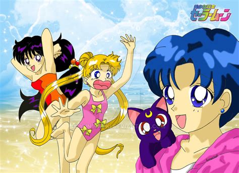 Lifes A Beach By Magical Mama On Deviantart Magical Beach Sailor Moon