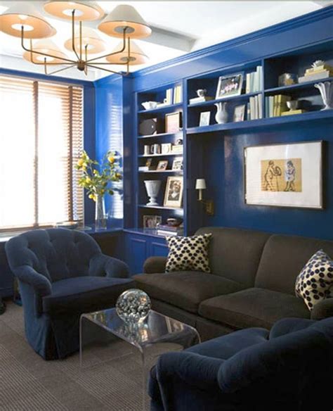 These living rooms dazzle in blue across all design styles. 17 Pleasant Blue and Brown Living Room Designs