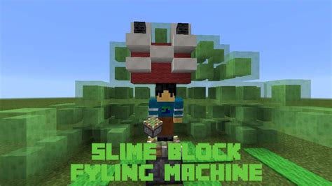 🌀💠 Slime Block Flying Machine Tutorial 💠🌀 Minecraft Amino