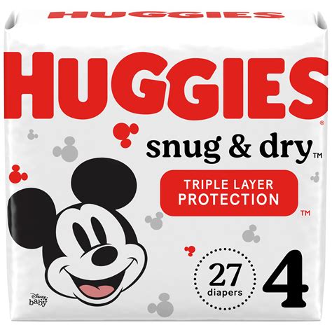 Huggies Snug And Dry Size 4 Shop Diapers At H E B