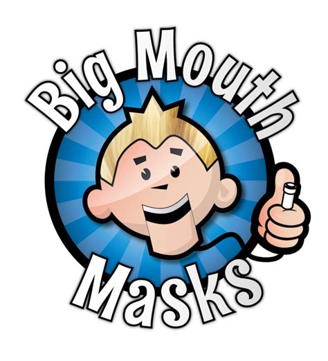 Make Your Own Mask With Big Mouth Mask Fun For Halloween Or Anytime