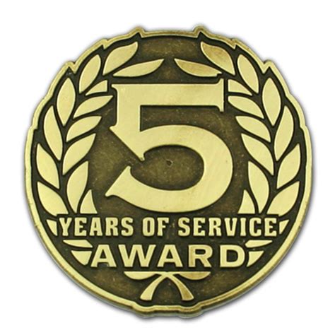 Stock Years Of Service Pins