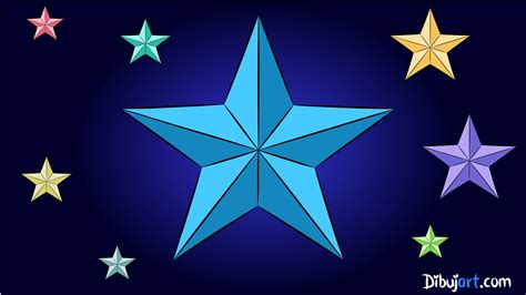 Estrella de mar para colorear. Cómo dibujar una Estrella paso a paso | dibujart.com