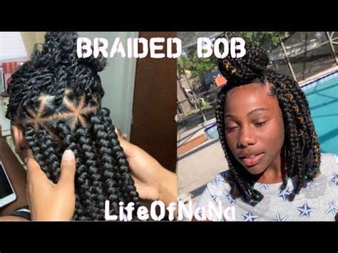 Maybe you would like to learn more about one of these? HOW TO DO A BRAIDED BOB | Rubber Band Method - YouTube in ...