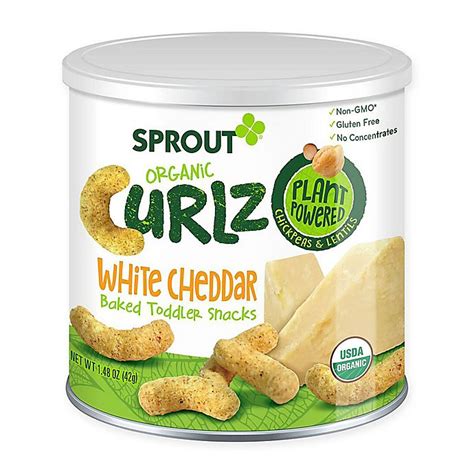 Maybe you would like to learn more about one of these? Sprout® 1.48 oz. White Cheddar Organic Curlz™ Baked ...