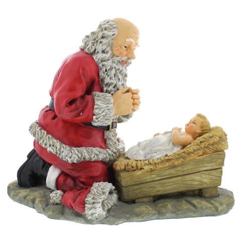 42 Santa And Baby Jesus Wallpapers Wallpapersafari