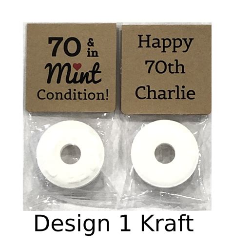 70th Birthday Party Favors Personalized Birthday Favors Etsy 日本