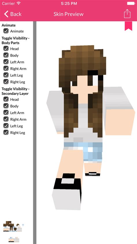 Girl Skin For Minecraft Edition Para Iphone Download