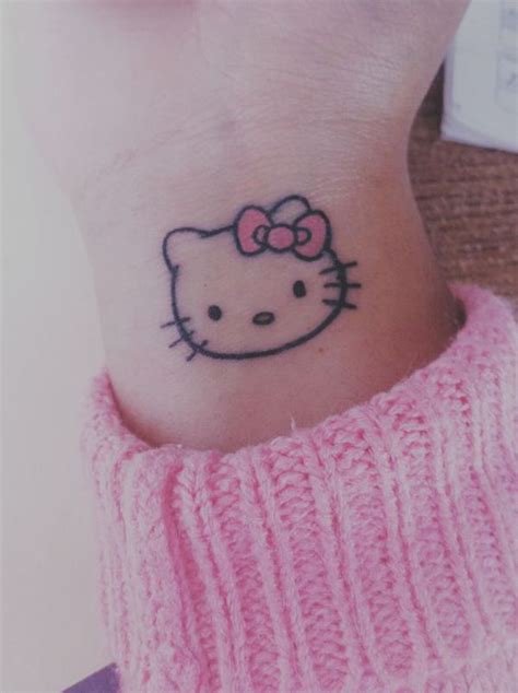 34 Most Adorable Hello Kitty Tattoo Ideas