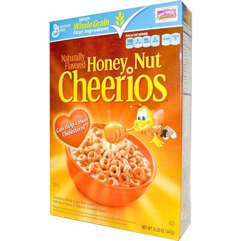 Honey Nut Cheerios Cereal 1225oz Box Ebay