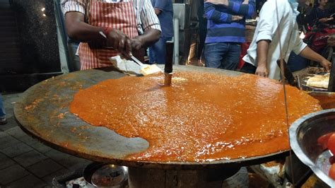 Mumbais Most Famous Street Food Pav Bhaji In Making Rmumbai