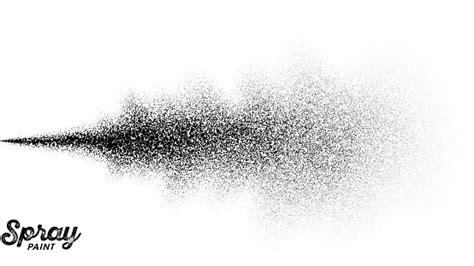 One way to reduce spray paint odor is by minimizing its curing time. Spray Paint Splatter Stock Illustration - Download Image ...