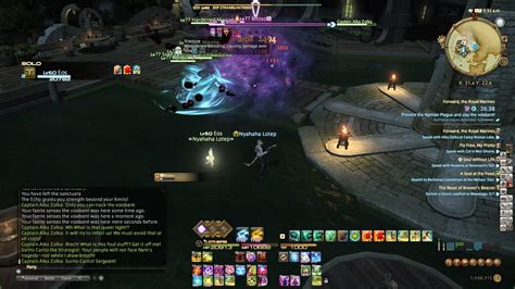 This Warrior NPC still uses Fracture. (lvl 60 SCH quest ...