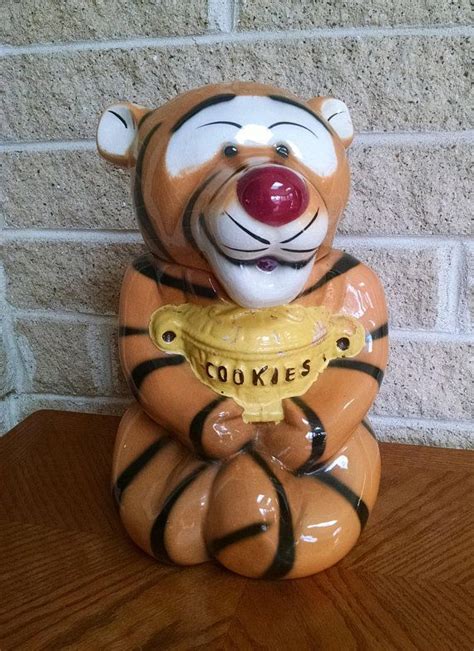 Tigger Cookie Jar Vintage 1970 S Disney Winnie The Pooh Etsy Cookie Jars Vintage