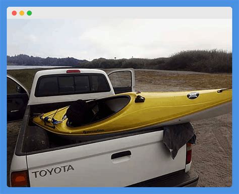 How To Transport A Kayak In Short Bed Truck Transport Informations Lane
