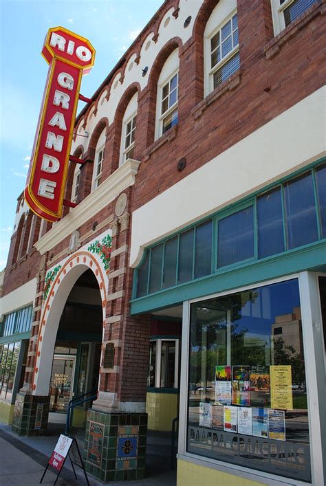 Great place to stop by if you're looking for some inexpensive yard & home ornaments. rio_grande_theater | Enjoy Las Cruces | Flickr