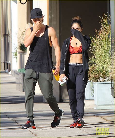 Vanessa Hudgens Austin Butler Hit The Gym After Their Halloween Themed Night Photo