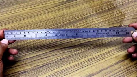 You have to multiply this particular quantity in inches with the conversion factorial 2.54. How to: Measure in inches on a 12 inch ruler - YouTube