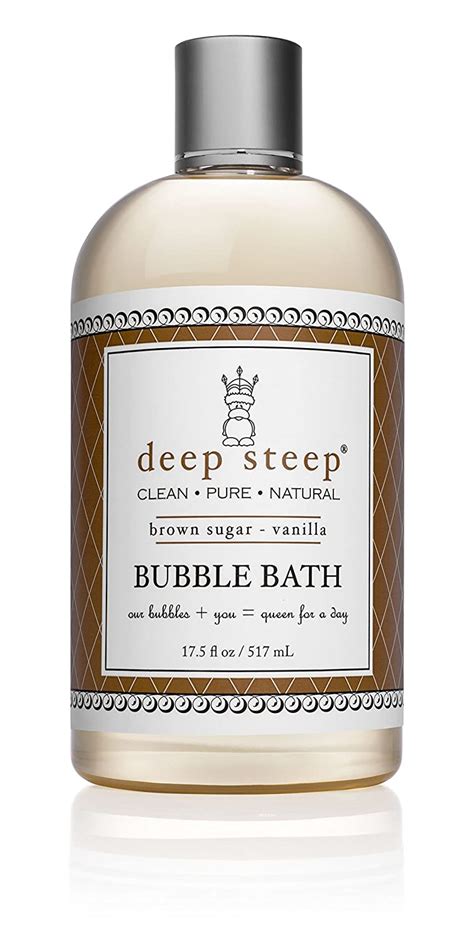 Deep Steep Bubble Bath Brown Sugar Vanilla 17 Fluid