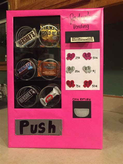Vending Machine Valentines Box Valentine Boxes For School