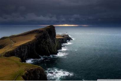 Isle Neist Point Skye Scotland Lighthouse Amazing