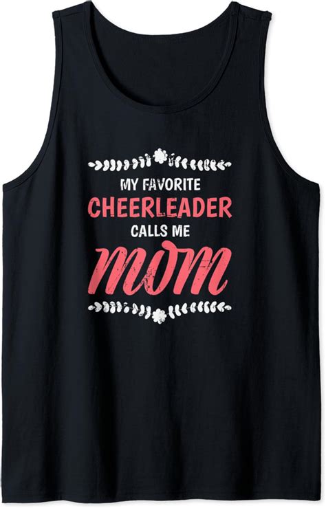 My Favorite Cheerleader Calls Me Mom T Cheerleading Tank