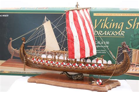 Model Building Kits Amati Viking Longboat Kit Watercraft