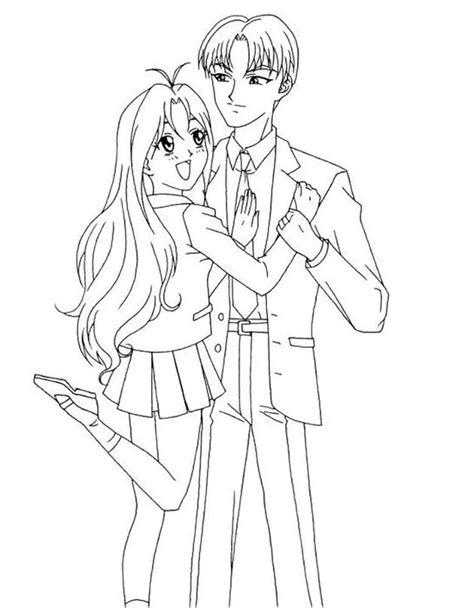 28 Elegant Stock Coloring Pages Of Anime Couples 56 Cute Anime