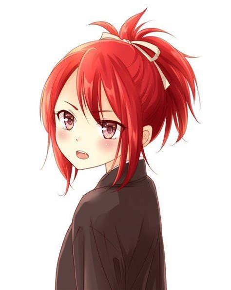 Pin By P R I E S L A On Drawings Red Hair Anime Characters Anime Red