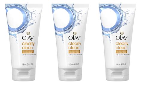 Olay Oil Minimizing Clean Foaming Cleanser 5 Oz Pack Of 3