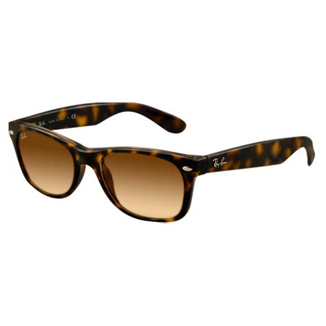 havana new wayfarer sunglasses rb2132 710 51 52 sunglasses from hillier jewellers uk