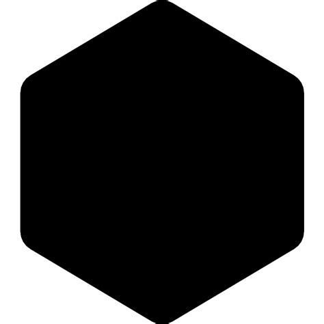 Hexagon Fill Vector Svg Icon Svg Repo